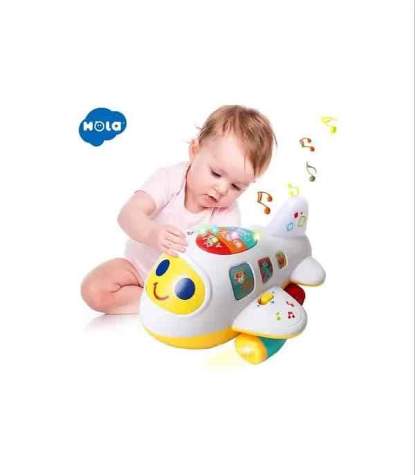 اسباب بازی هواپیمای موزیکال هالی تویز Huile toys