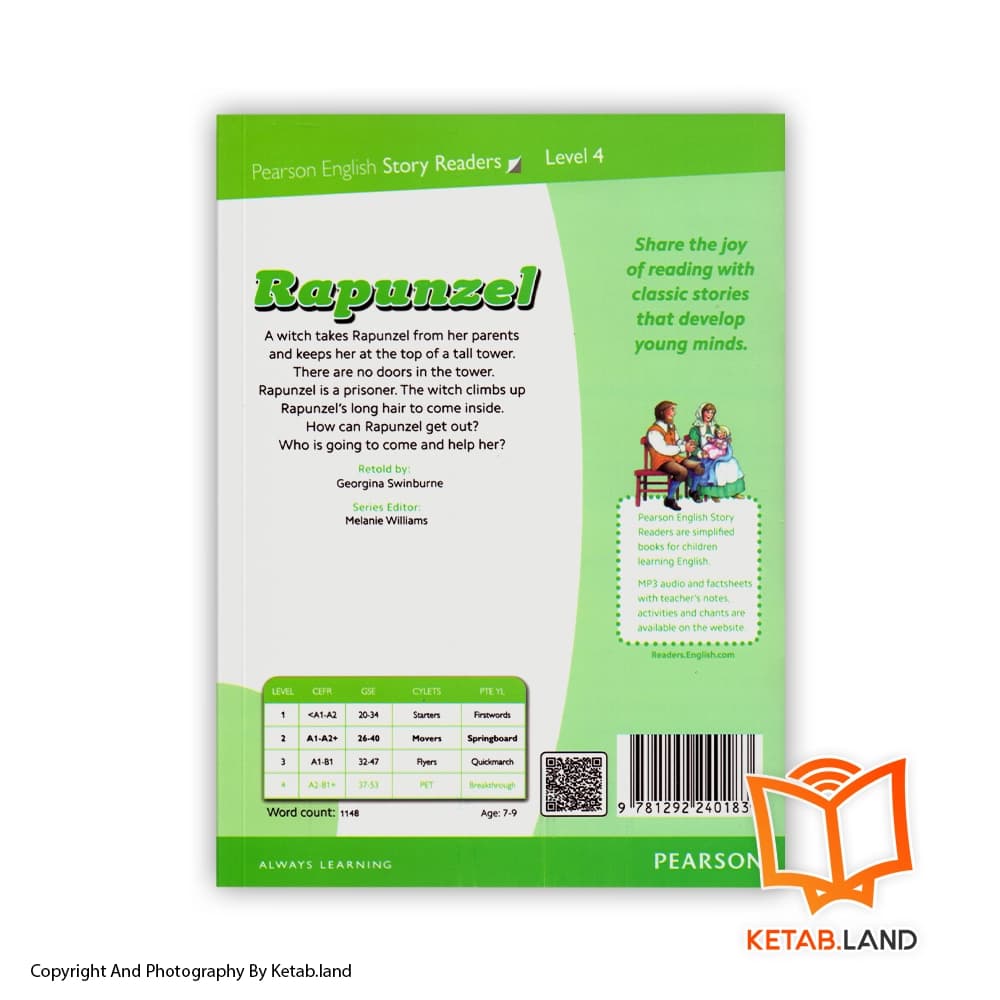 کتاب Rapunzel Pearson Readers 4 — تصویر ۲