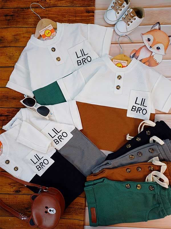 تیشرت شلوارک LIL BRO