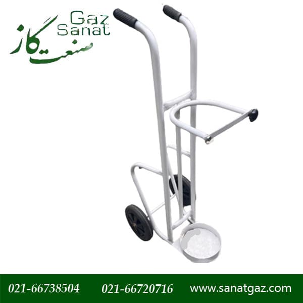ترالی چرخ حمل سیلندر 40 لیتری