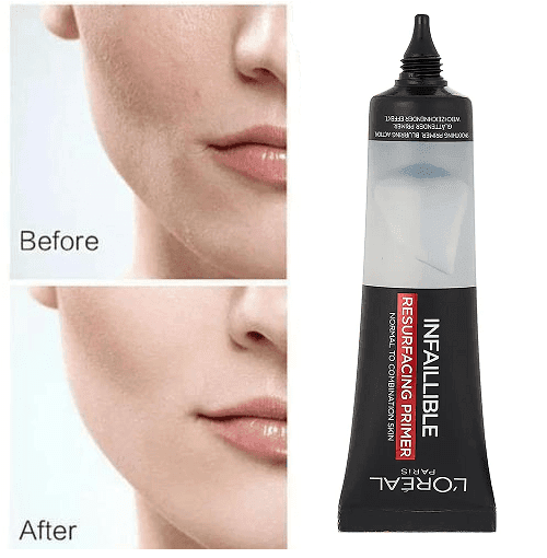 پرایمر L’oreal مدل INFAILLIBLE RESURFACING بی رنگ — تصویر ۲