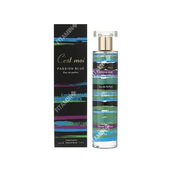 عطر زنانه پشن بلو سموآ حجم 100 میلی‌لیتر — تصویر ۲