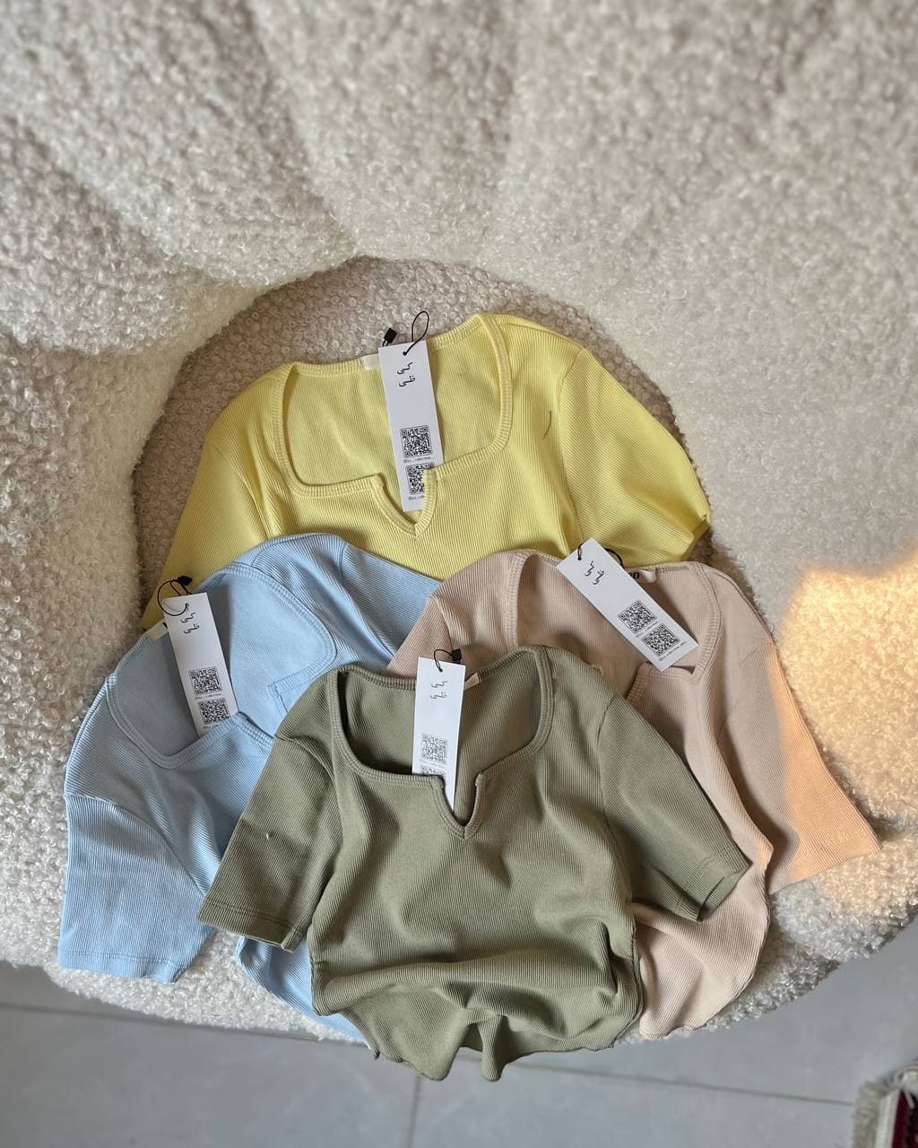 کراپ یقه عروسکی🎀🧸