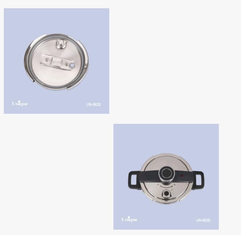 زودپز یونیک 5 لیتر تک استیل کد UN-8620 — تصویر ۲