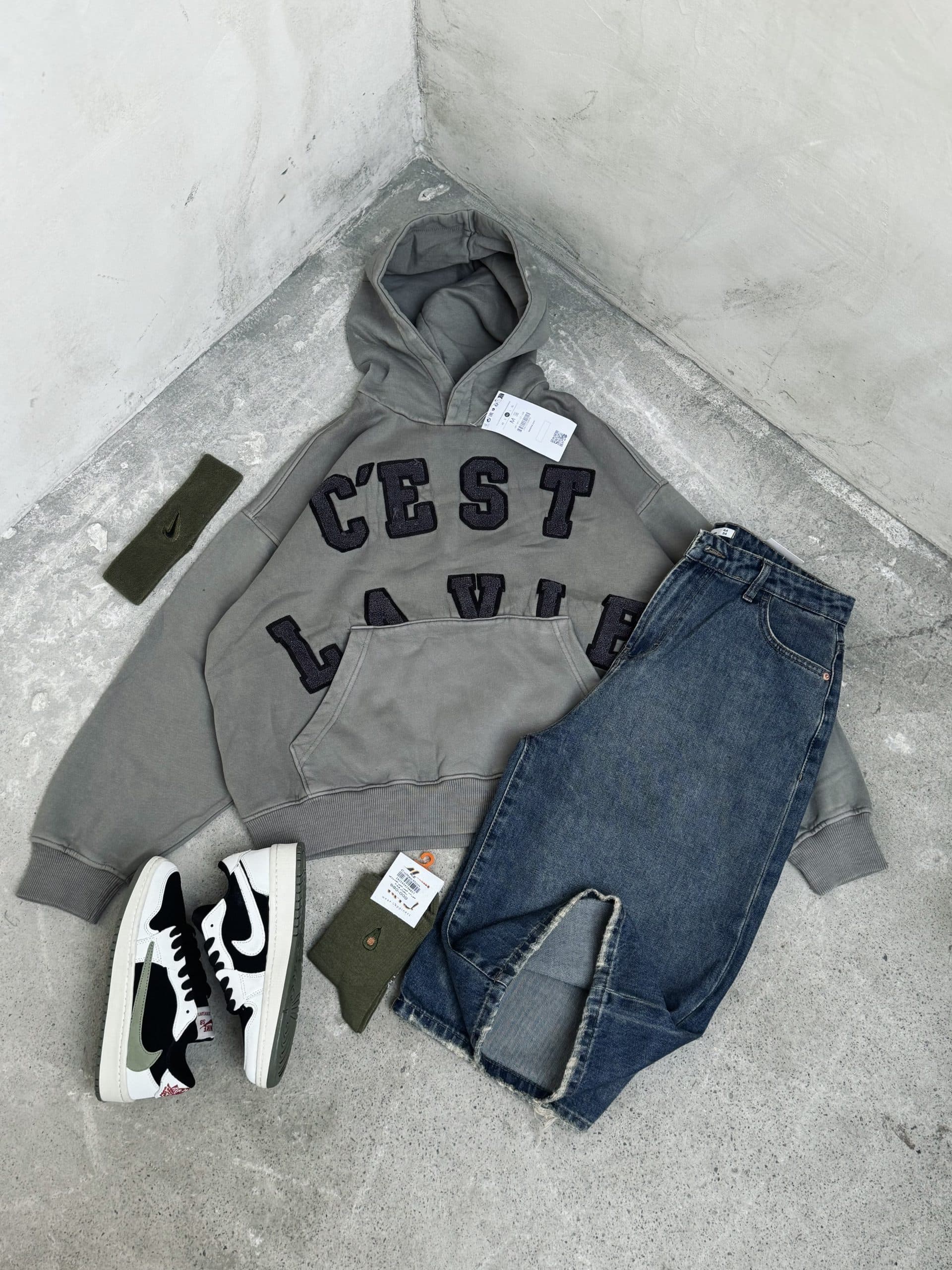 هودی Bershka🩶