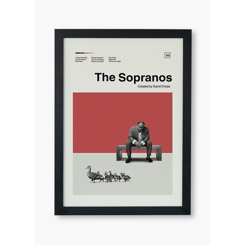 تابلو صبا طرح مدل The Sopranos کد S1402b — تصویر ۲