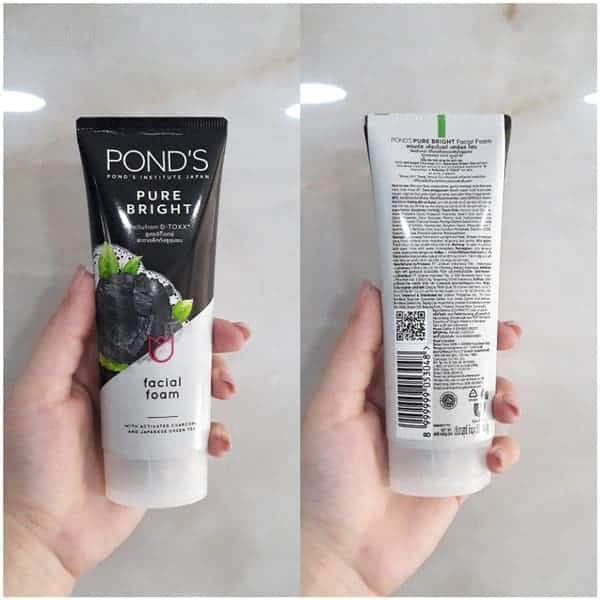 فوم شستشو زغال پوندز FOAM POND’S PURE WITHE — تصویر ۳
