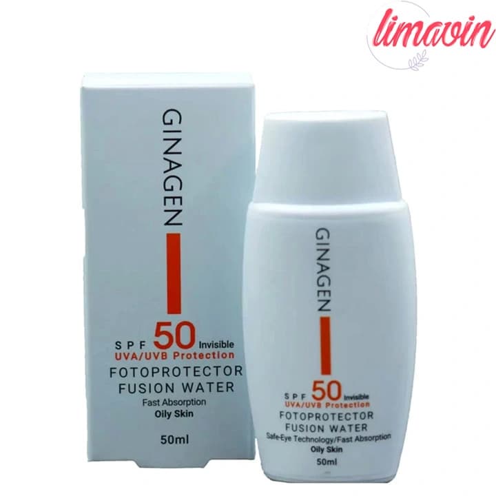 کرم ضدآفتاب ژیناژن مدل فیوژن لیکوئید، حجم 50 میلی‌لیتر — تصویر ۴