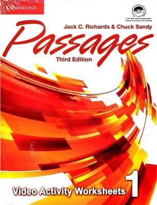 کتاب انگليسی Passages 2 video activities 3rd — تصویر ۲
