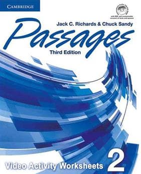 کتاب انگليسی Passages 2 video activities 3rd — تصویر ۳