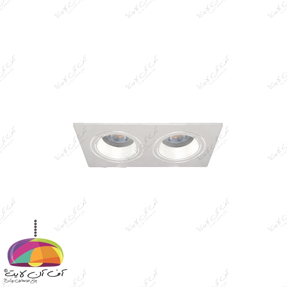 چراغ سقفی توکار SH-6002 شعاع الکتریک — تصویر ۲