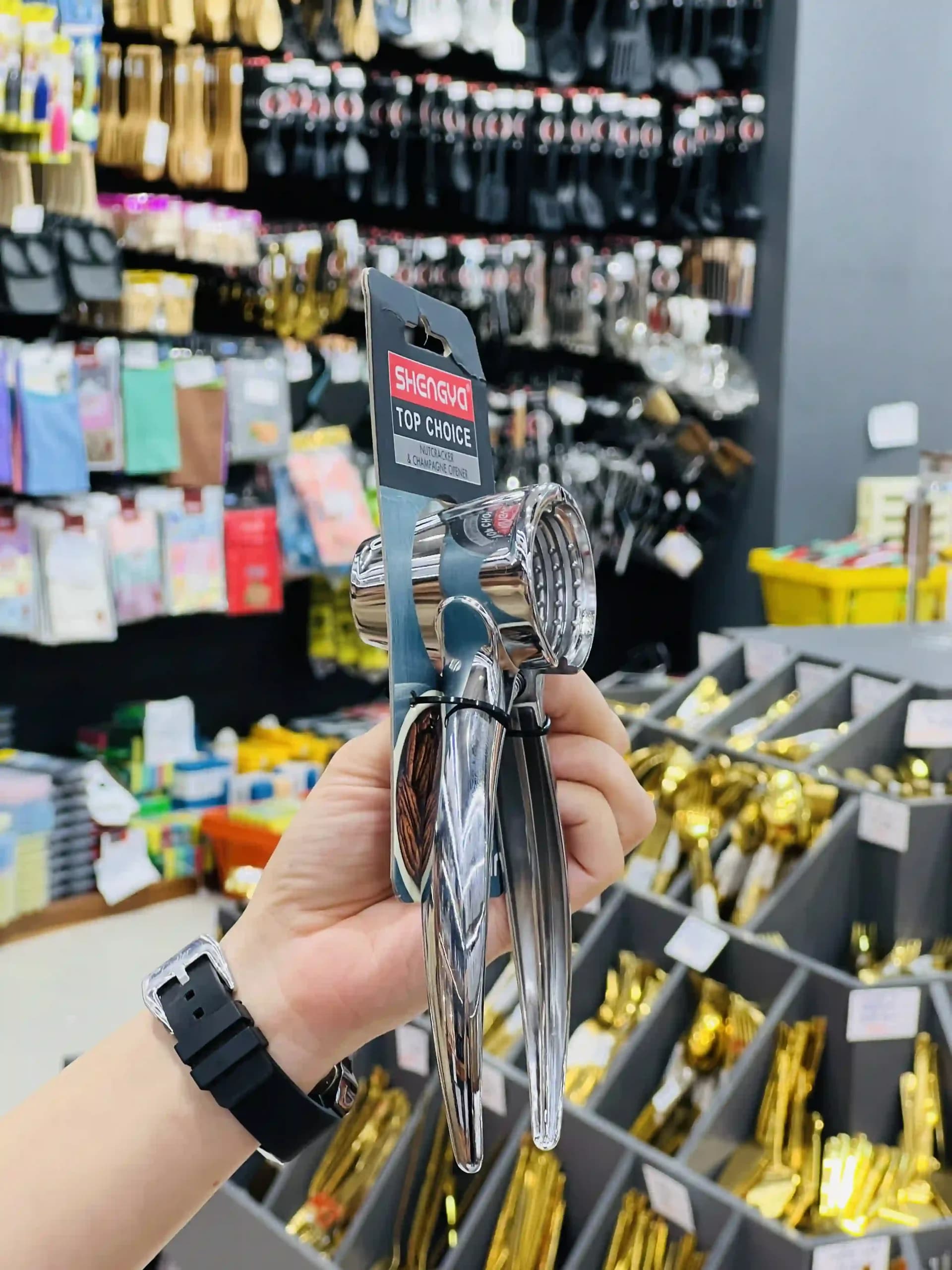 گردو شکن استیل برند شنگیا (مدل 555-141 & E2634) — تصویر ۳