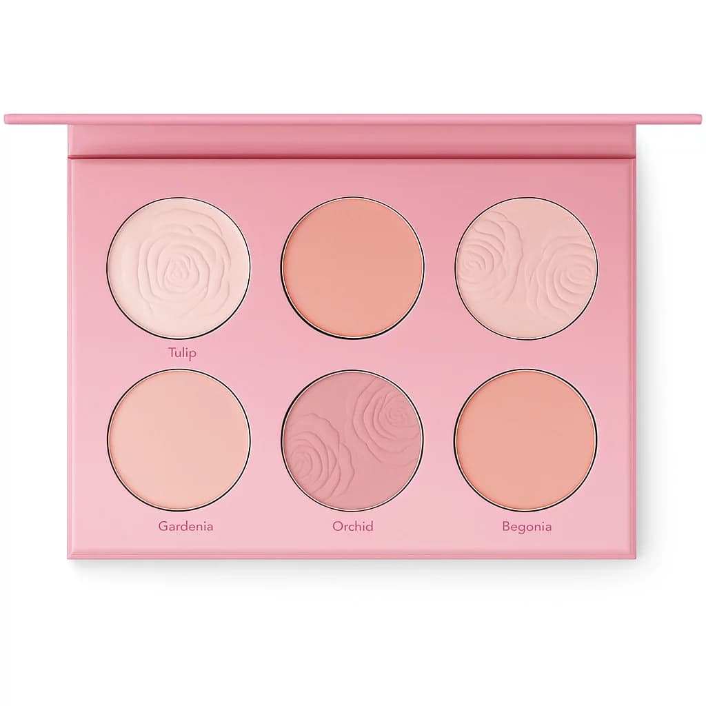 پالت رژگونه 6 رنگ شیگلم SHEGLAM