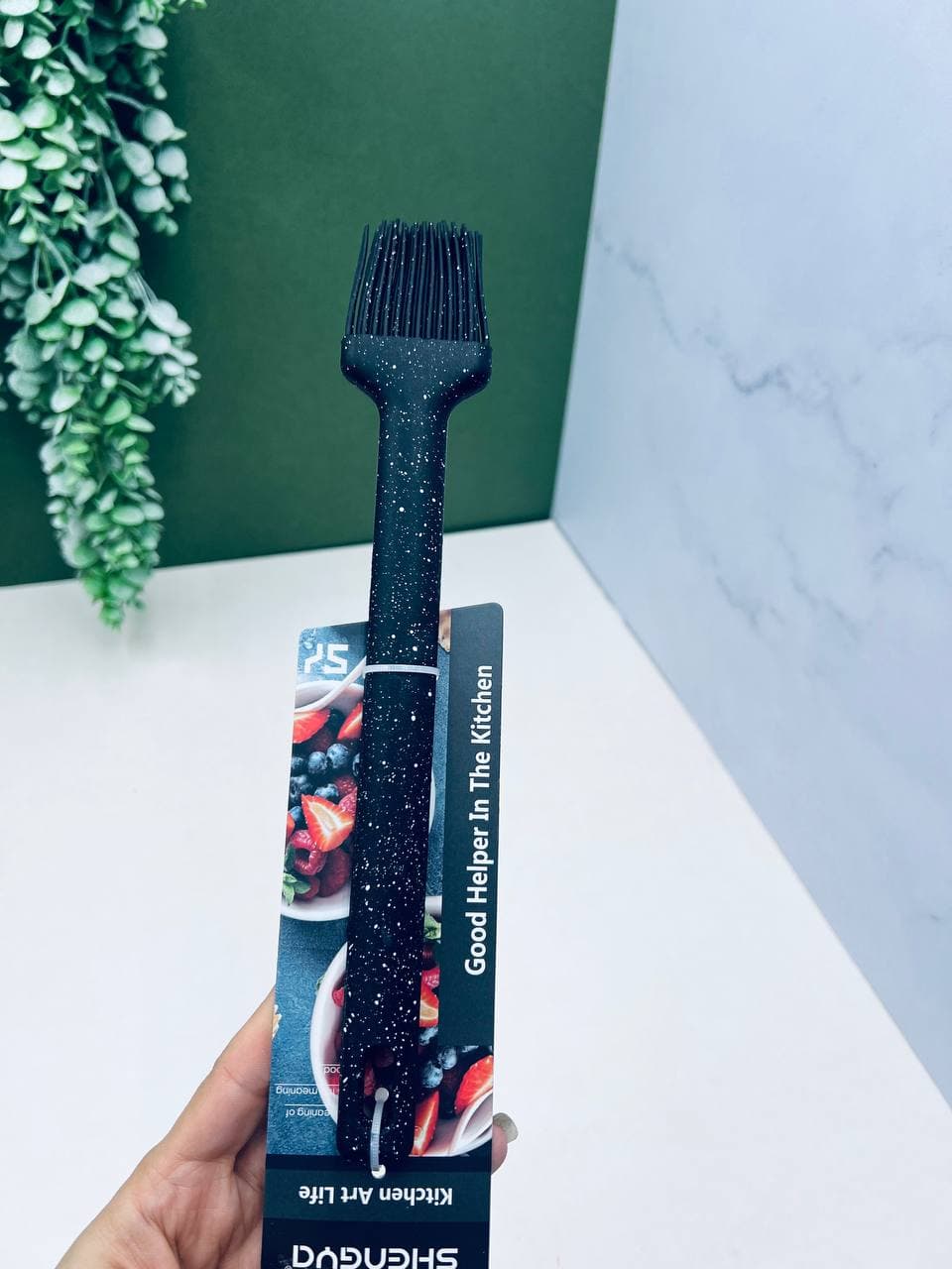 فرچه تمام سیلیکون مشکی P5018 — تصویر ۲