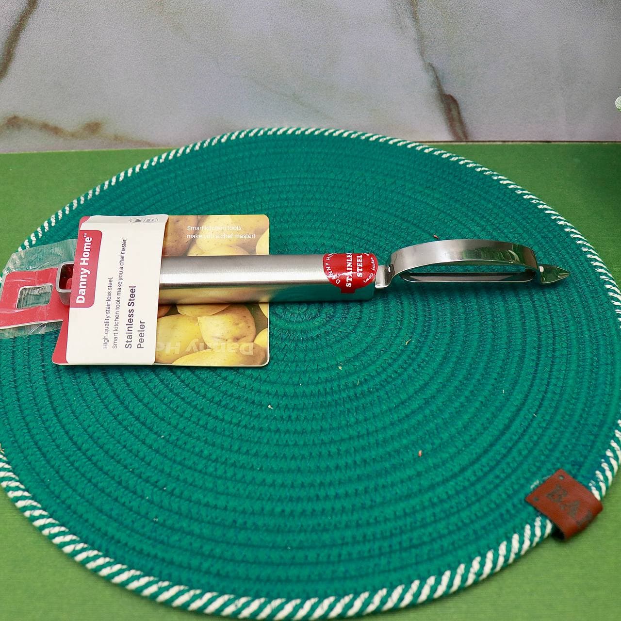 پوست کن تمام استیل دنی هومDH3389-NATURAL