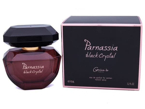عطر ادکلن پارناسیا بلک کریستال اصل و اورجینال فرانسه GOMINA.B PARNASSIA BLACK CRYSTAL 95ML