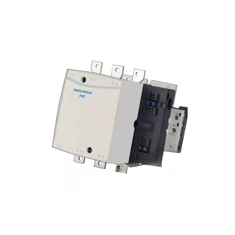 کنتاکتور 500 آمپر 265 کیلووات پارس فانال بوبین AC 220