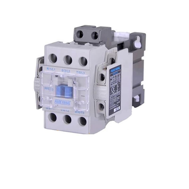 کنتاکتور 18 آمپر 7.5 کیلووات پارس فانال بوبین AC 220