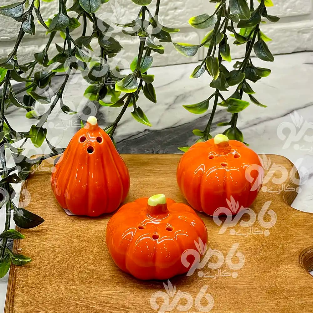 نمک پاش سرامیکی کدو تک