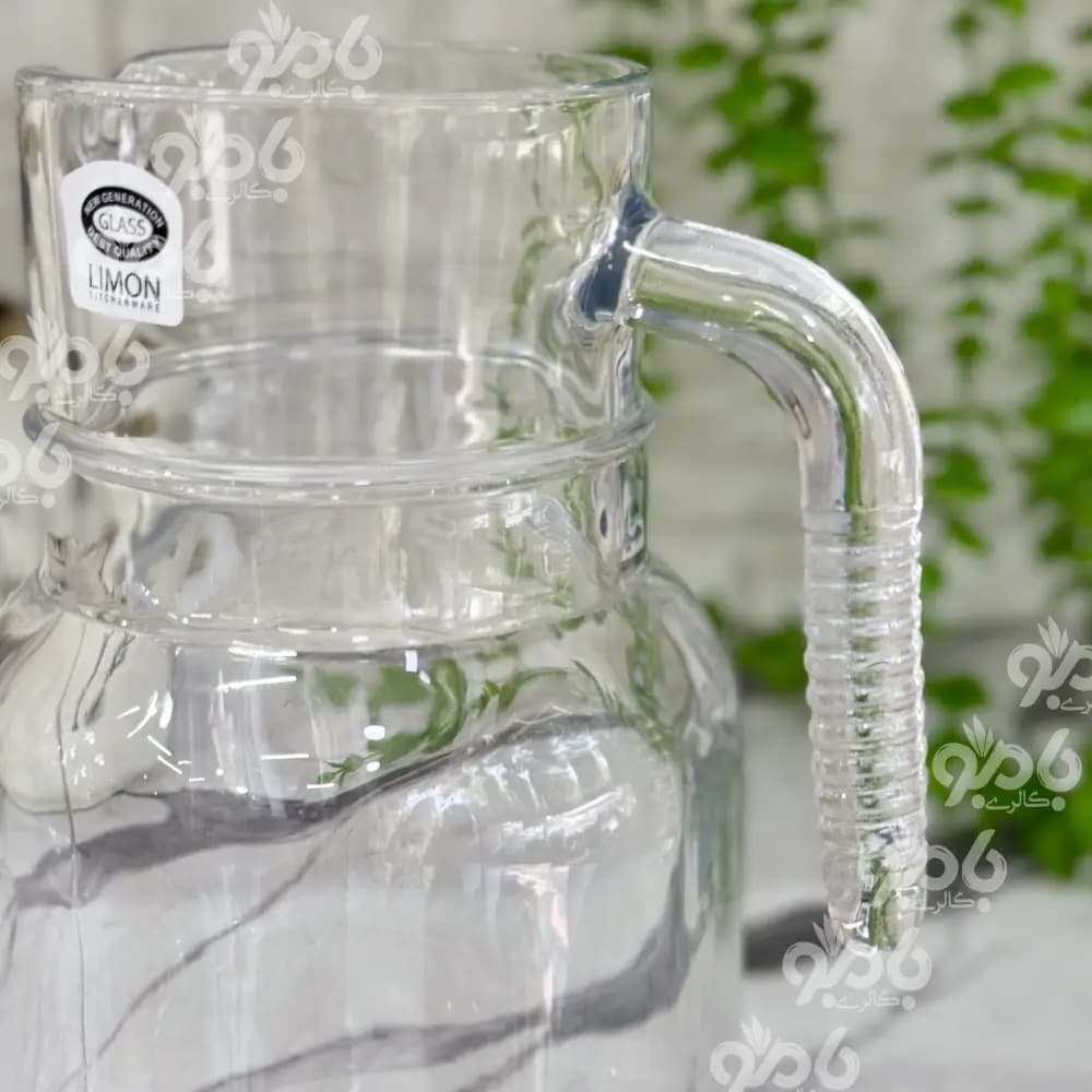 پارچ شیشه ای ساده 1.5لیتر لیمون 2250 — تصویر ۳