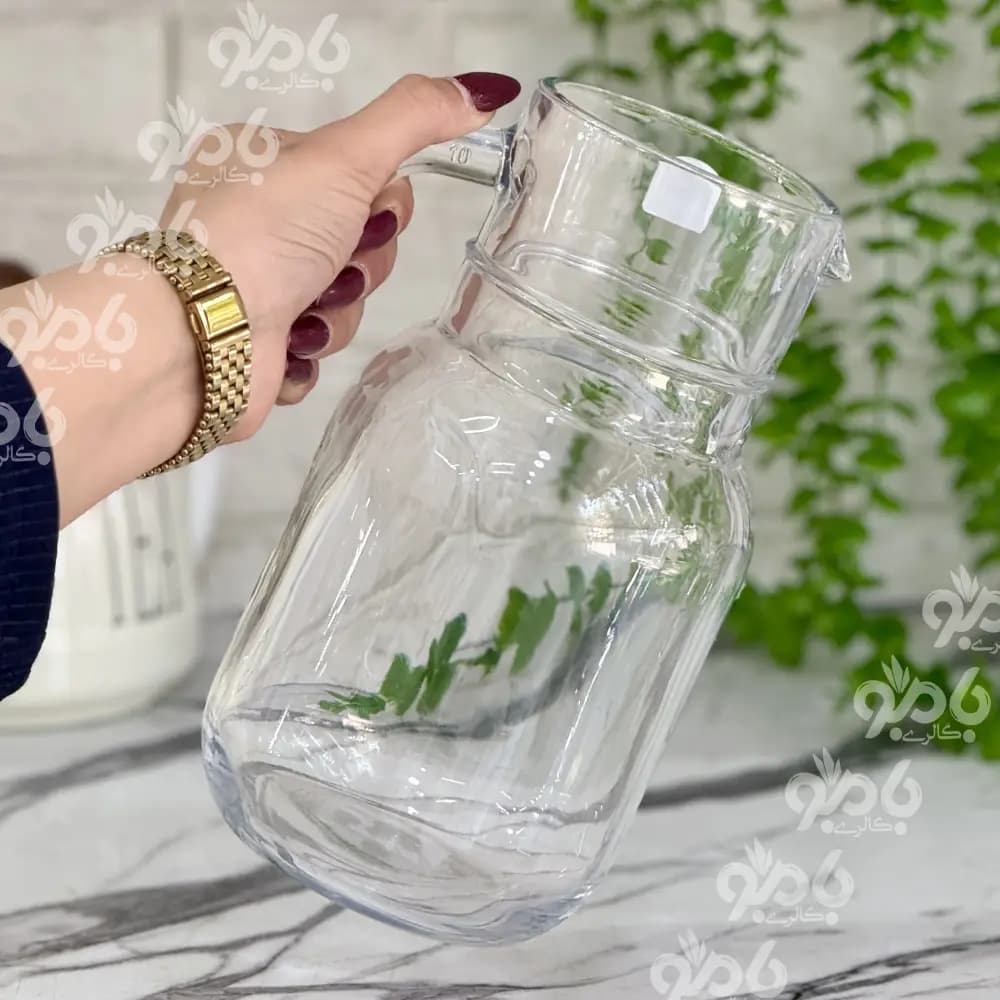 پارچ شیشه ای ساده 1.5لیتر لیمون 2250 — تصویر ۲