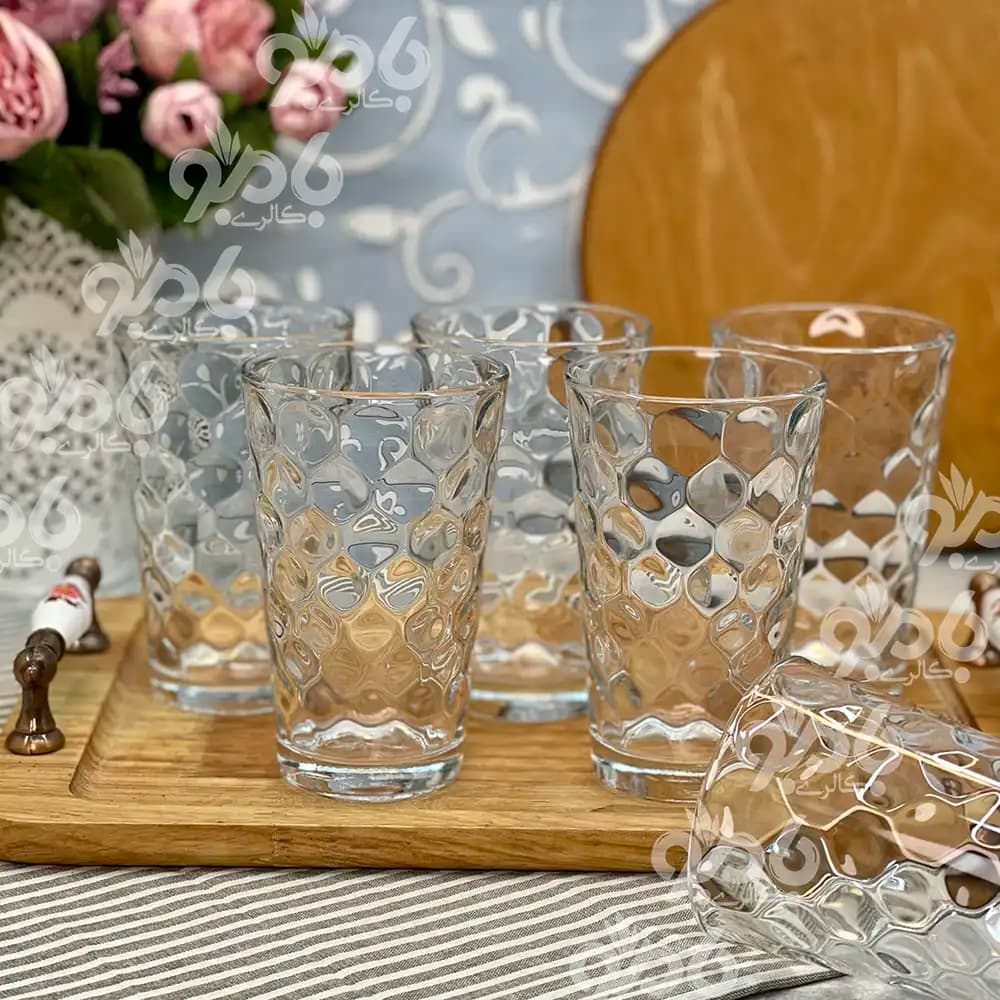 لیوان شیشه ای آکوا کندو 6عددی کد1109 — تصویر ۲