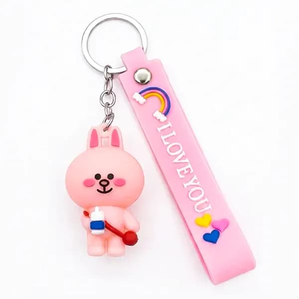 جا کلیدی سیلیکونی Key Holder بسته 10 عددی — تصویر ۷