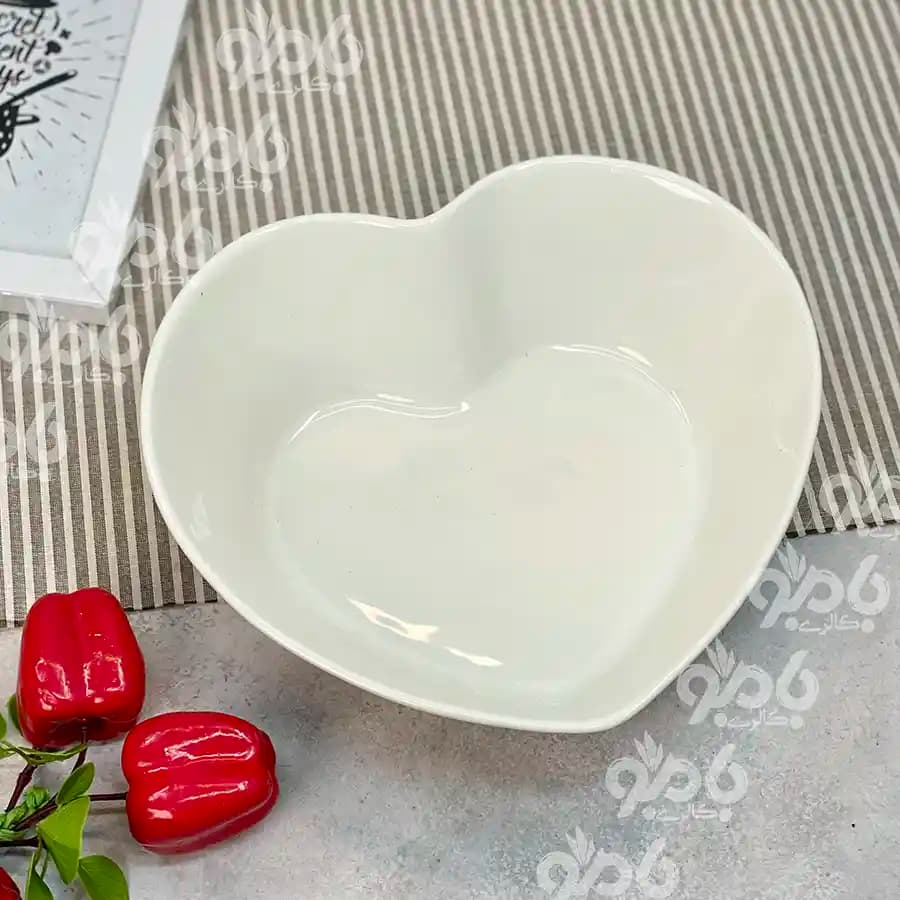کاسه قلب تارت چینی ساده — تصویر ۲