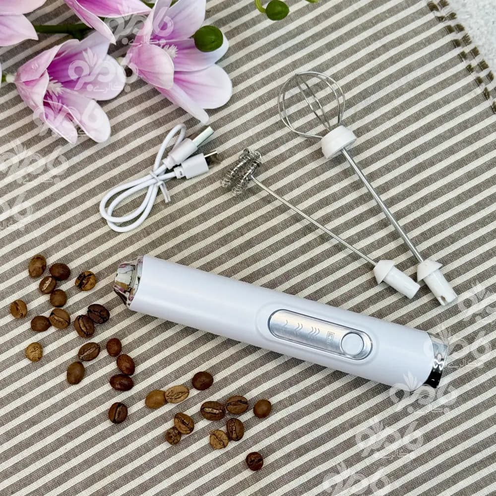 همزن کافی شارژی دو سر وارداتی