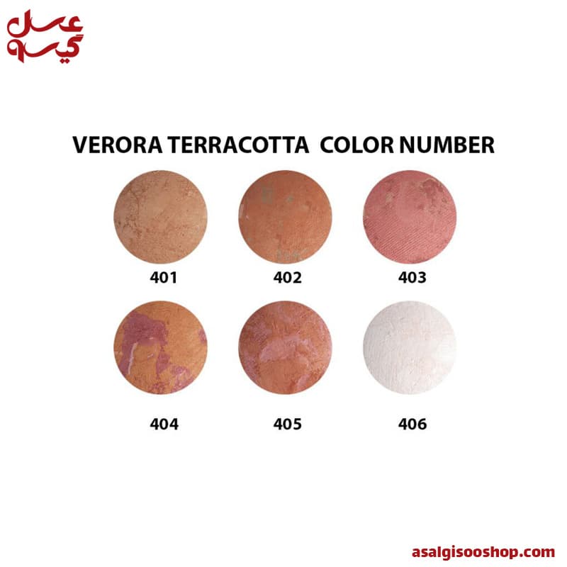 رژگونه تراکوتا ورورا VERORA / کد 1266 — تصویر ۲