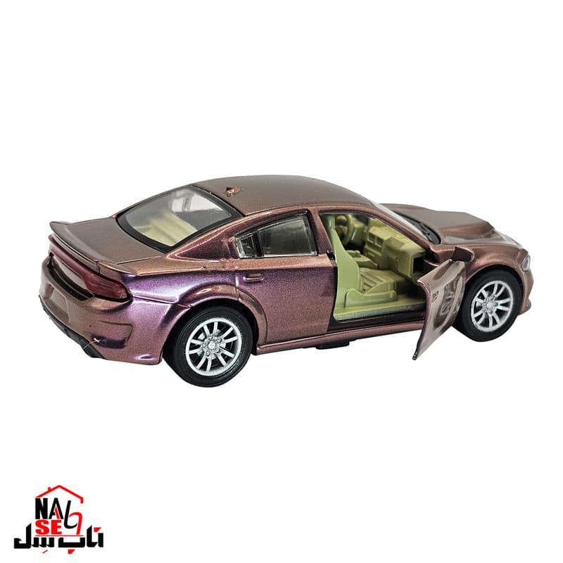 ماشین بازی ناب سل مدل دوج چارجر SRT Hellcat طرح cream trim — تصویر ۵