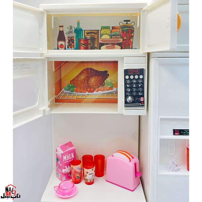 ست اسباب بازی آشپزخانه ناب سل مدل KITCHEN مجموعه 2 عددی — تصویر ۴