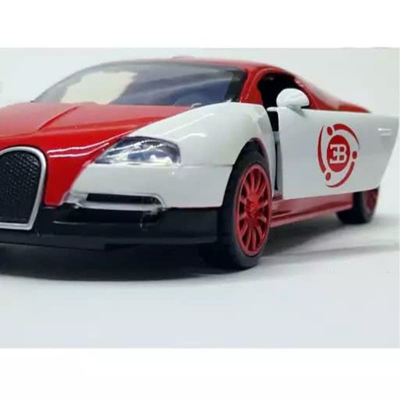 ماشین بازی ناب سل مدل بوگاتی ویرون Bugatti طرح موزیکال چراغدار — تصویر ۲