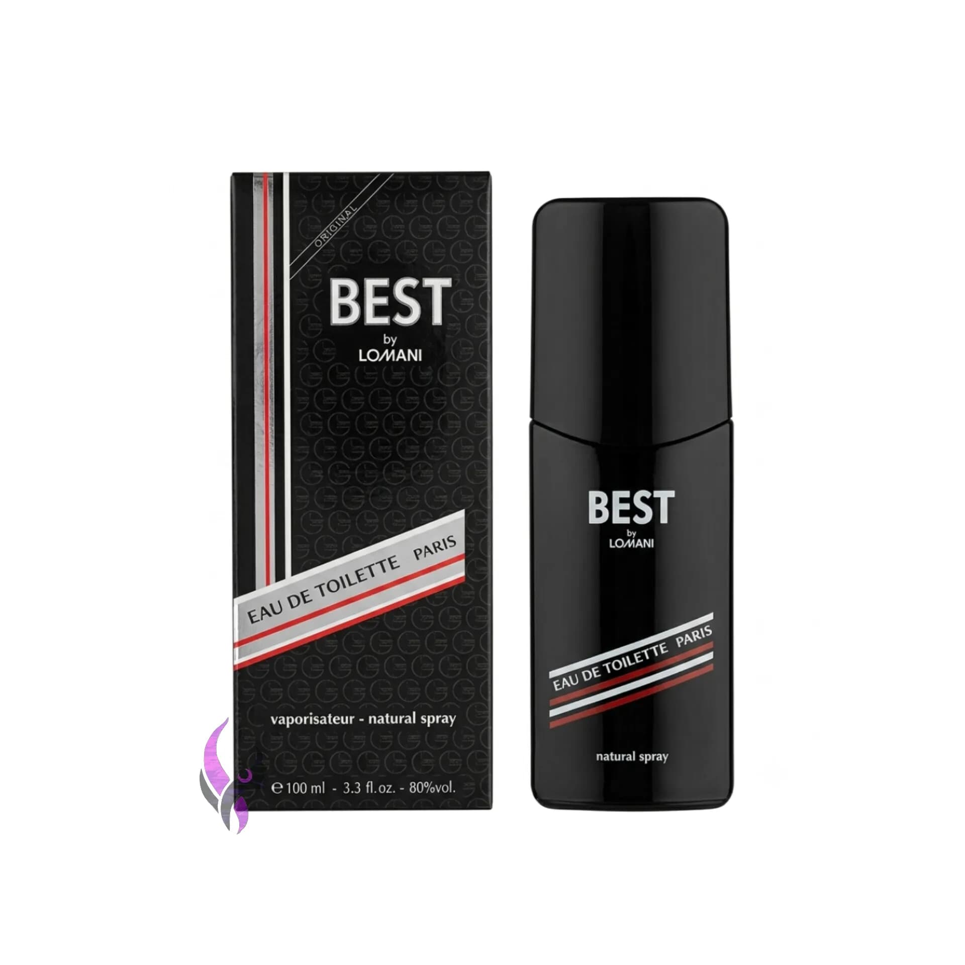 ادکلن لومانی بست مشکی اصلی Lomani Best