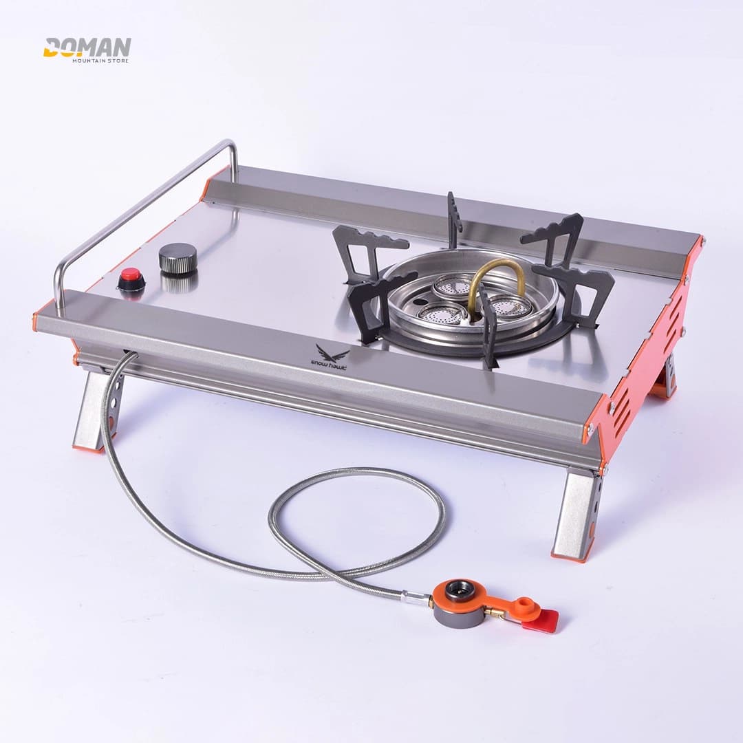 چراغ خوراک پزی کمپینگ و طبیعتگردی اسنوهاک سه شعله کد: SN-C6191