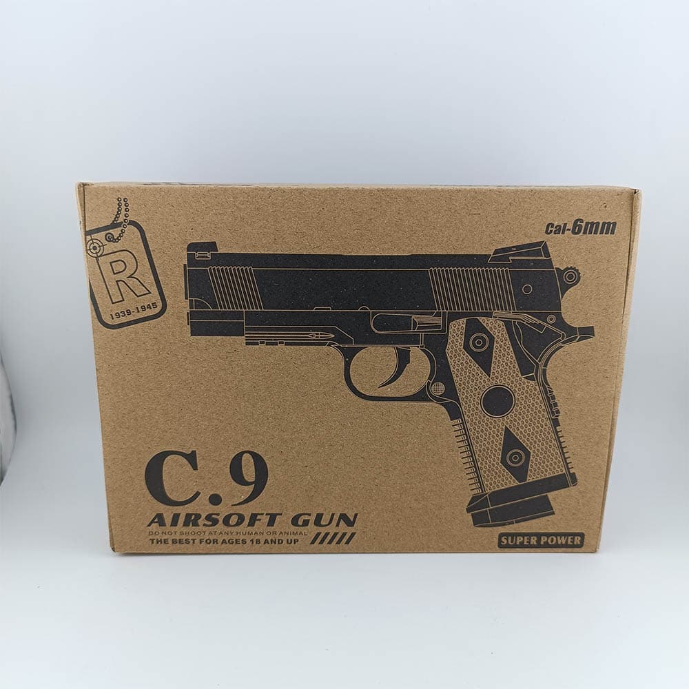 کلت فلزی ساچمه ای Air Soft Gun C9 — تصویر ۴