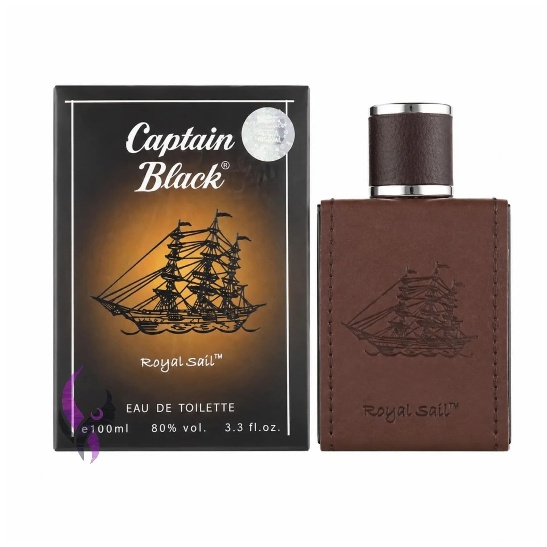 ادکلن کاپیتان بلک 100 میل Royal Ski Captain Black