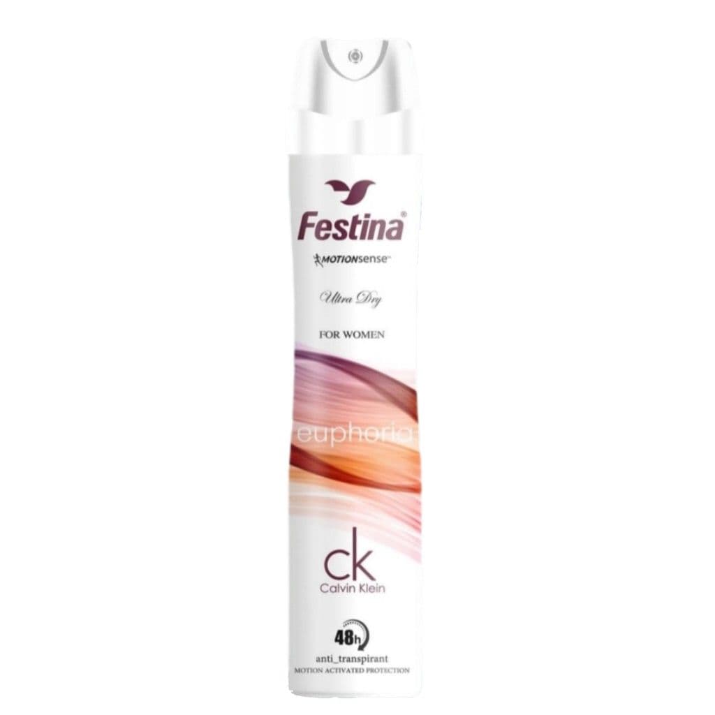 اسپری ضدتعریق و خوشبو کننده بدن فستینا Festina رایحه ایفوریا حجم 200 میلی لیتر
