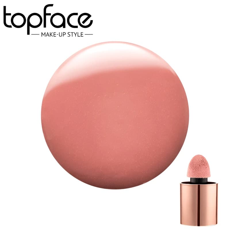 رژگونه مایع تاپ فیس مدل CHERIE LIQUID BLUSH شماره 001 — تصویر ۲