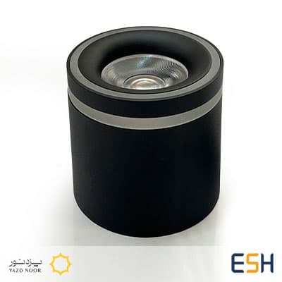 چراغ استوانه ای COB دوجهت نور 20 وات یزد نور — تصویر ۲