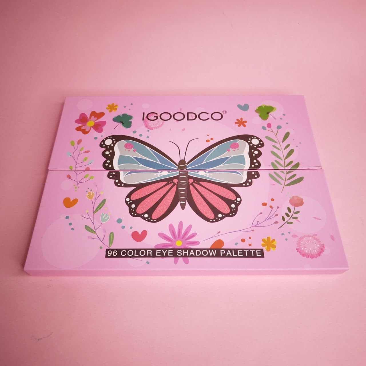 سایه چشم بزرگ آیگودکو IGOODCO مدل پروانه کتابی پالت 96 رنگ — تصویر ۲
