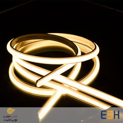 ریسه نئون فلکس سیلیکونی روکار تراکم 294 لوپ لایت — تصویر ۵