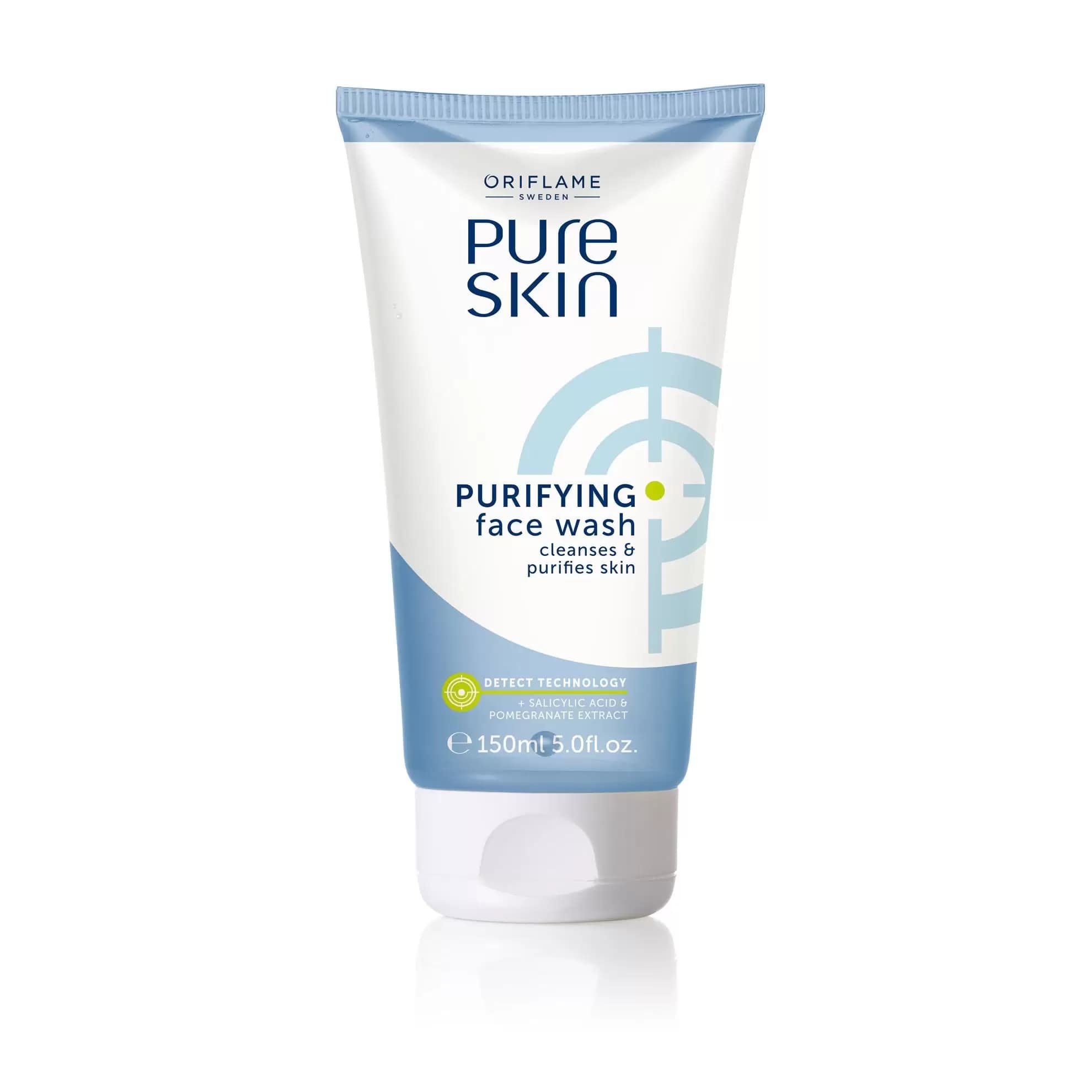 ژل شستشوی صورت اوریفلیم ORIFLAME مدل پیور اسکین Pure Skin حجم 150 میلی لیتر
