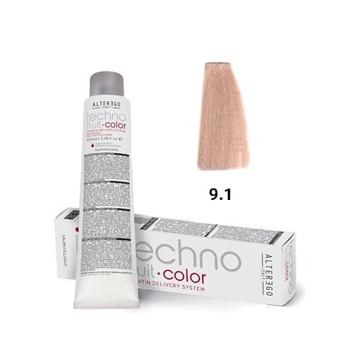 تکنو 9.1 بلوند خیلی روشن دودی very light blonde ash