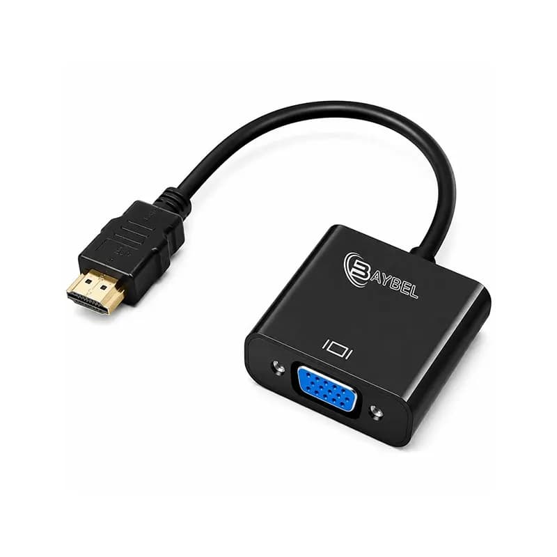 مبدل HDMI به VGA بایبل مدل C-36 + کابل صدا