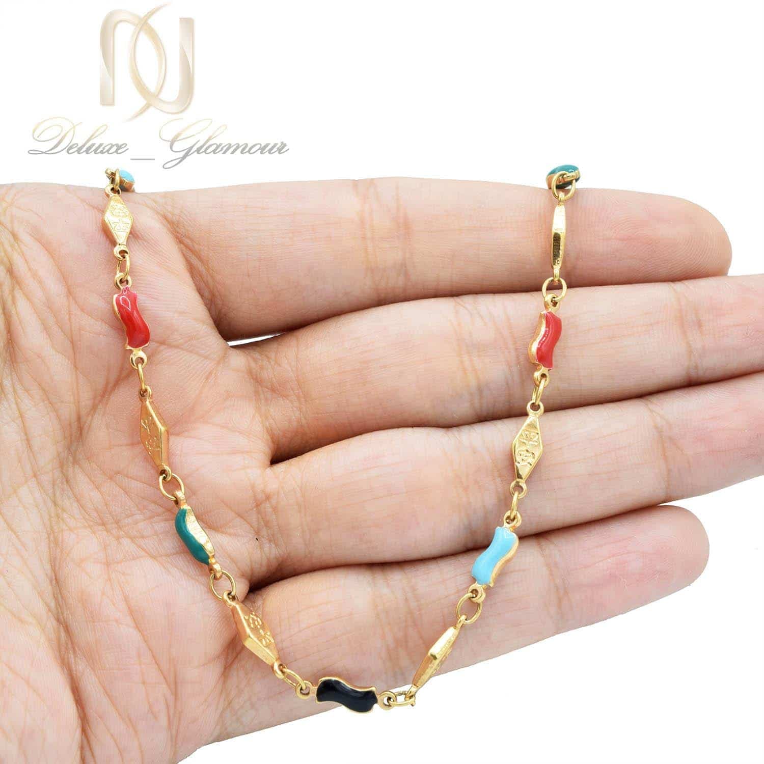 گردنبند دخترانه ژوپینگ فانتزی نگین لاکی nw-n519 — تصویر ۲