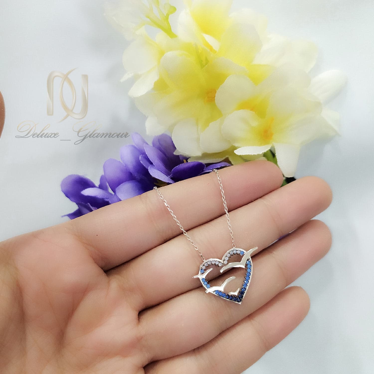 گردنبند خاص دخترانه نقره 925 ترک nw-n780 — تصویر ۳