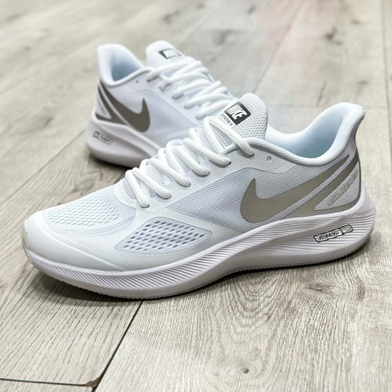 کتونی مردانه زنانه مدل نایک ایر زوم گاید nike air zoom guide رانینگ رنگ سفید کد 26200 — تصویر ۲