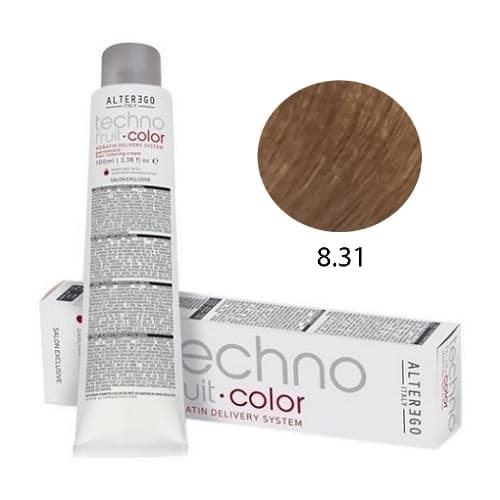 تکنو 8.31 بلوند روشن طلائی دودی light blonde golden ash