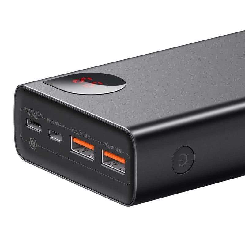 پاوربانک باسئوس مدل Adaman PPIMDA Digital Display ظرفیت 20000 میلی آمپر ساعت — تصویر ۳
